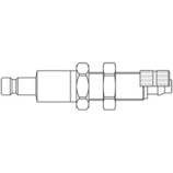 króciec szybkozłącza DN2,7 pod wąż Ø 3x5mm 20SBKS05MPX