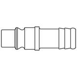 króciec szybkozłącza DN9 pod wąż Ø 13mm 40SFTF13SXN