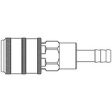 Szybkozłącze żeńskie DN7,8 pod wąż Ø 10mm 1600KETF10SPN