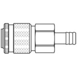 Szybkozłącze żeńskie DN11 pod wąż Ø 16mm 37KATF16MPX