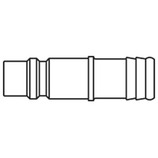 króciec szybkozłącza DN11 pod wąż Ø 10mm 37SFTF10SXN