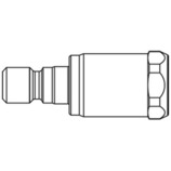 króciec szybkozłącza DN7,4 gwint G1/4 1300SRIW13SXZ
