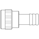 szybkozłącze DN10 pod wąż Ø13  mm 41KFTF13MPN