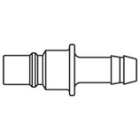nypel króciec szybkozłacza DN7 pod wąż Ø13 mm 48SFTF13FXX