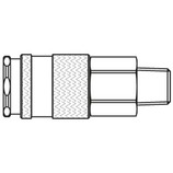 szybkozłącze DN7,4 gwint zewnętrzny R1/2  95KSAK21RPN