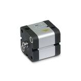 siłownik kompaktowy podwójnego działania Ø80 skok 25mm P1PS100DS7G0025