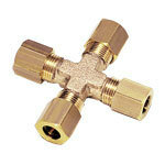 złącze czwórnik z pierścieniami zaciskowymi 10MM  0107 10 00