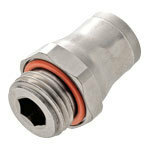 złącze proste  z gwintem stal nierdzewna 10MM G3/8 3801 10 17