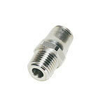 złącze proste  z gwintem stal nierdzewna 6MM NPT1/4 3805 06 14