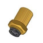 złącze grodziowe 12MM M18x1,5   12 MM   WEONPMB12-12L