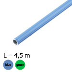 RURA ALUMINIOWA NIEBIESKA Ø 16,5mm L=4,5M  1004A17 04