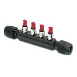 ROZDZIELACZ Ø 25mm, 4 WYJŚCIA Ø 12MM 6651 25 12 04