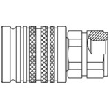 Szybkozłącze seria 2000 3/8 BSPP gwint wew 315 BAR stal 4V53G4X3-C
