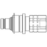Szybkozłącze seria FEM/IF 1/2 BSPP gwint wew 250 BAR stal FECP-372-8FB