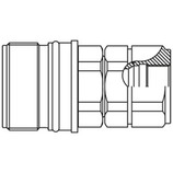 Szybkozłącze seria QHPA 3/8 BSPP gwint wew 450 BAR stal QHPA53-G4X3-C
