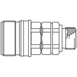 Szybkozłącze seria QHPA 1/2 BSPP gwint zew 400 BAR stal QHPA54-F4B4-C