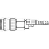 szybkozłącze żeńskie DN5,5 pod wąż Ø 9x12 mm 23KAKK12MPN