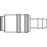szybkozłącze DN9 pod wąż Ø 13 mm 11KBTF13MVX