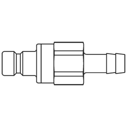 króciec szybkozłącza DN12 pod wąż Ø 13mm 57SBTF13MPN