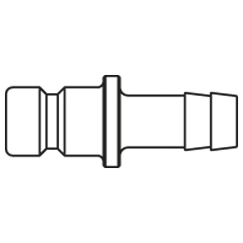 króciec szybkozłącza DN12 pod wąż Ø 19mm 57SFTF19SXN