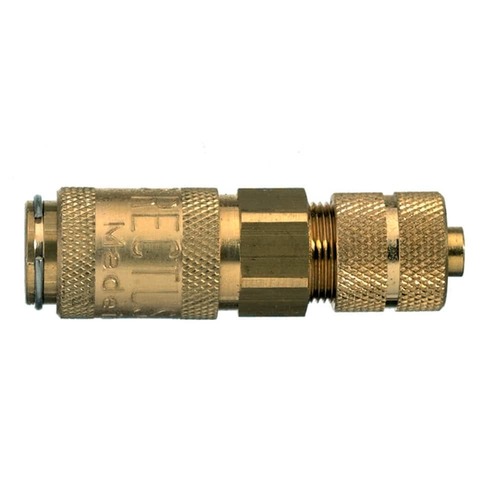 Szybkozłącze żeńskie DN2,7 pod wąż Ø 3x4mm 20KAKO04MVN