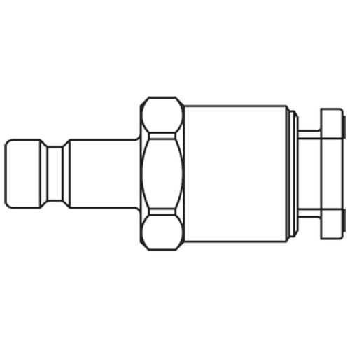 króciec szybkozłącza DN2,7 pod wąż Ø 4mm 20SFRP04MPN