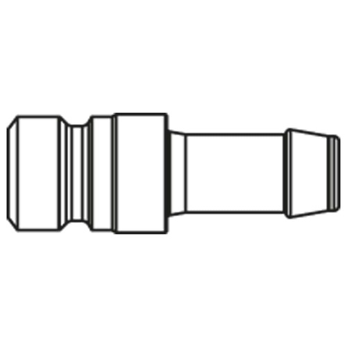 króciec szybkozłącza DN10 pod wąż Ø 8mm 1800SFTF08SXZ