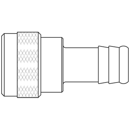 szybkozłącze DN10 pod wąż Ø19  mm 41KFTF19MPN