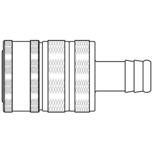 szybkozłącze DN11 pod wąż Ø13 mm 42KFTF13MPC