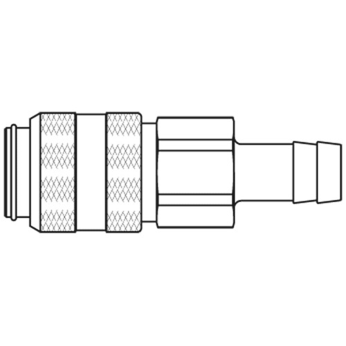 szybkozłącze DN15 pod wąż Ø19  mm 38KBTF19MPX