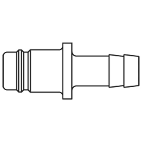 nypel króciec szybkozłacza DN15 pod wąż Ø16 mm 38SFTF16MXN