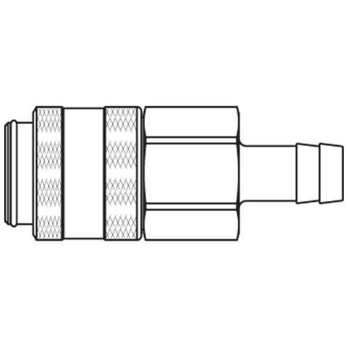 szybkozłącze DN19 pod wąż Ø25 mm 39KLTF25MPX