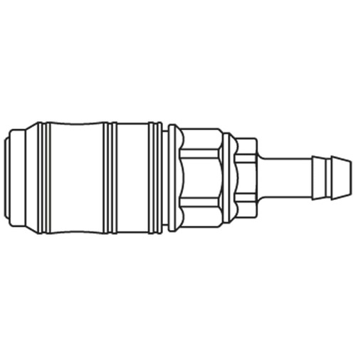 szybkozłącze DN7 pod wąż Ø9 mm 48KBTF09FVP