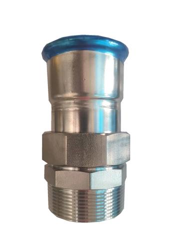 złącze proste 3 częściowe z gwintem zewnętrznym AISI 304 ⌀35 G1 1/4 542 49 0303 02