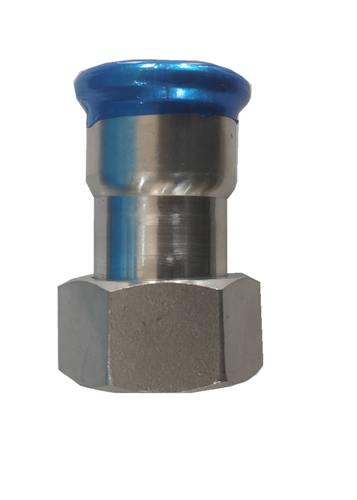 złącze proste z nastawną nakrętką gwint wewnętrzny AISI 304 ⌀28 G1 1/4 542 50 0303 02