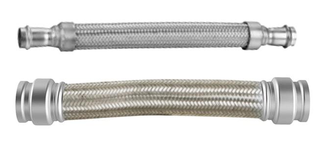 przewód elastyczny AISI 304 DN200  długość 500mm 501 55 1100 03