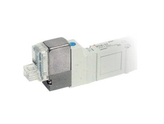 Elektrozawór bistabilny SMC seria SY5000 5/3' 24V DC przyłącza w płycie płyta SY5340-5LOU-Q