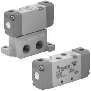 Zawór pneumatyczny monostabilny SMC seria 3/2' M5 solo SYJA314-M5