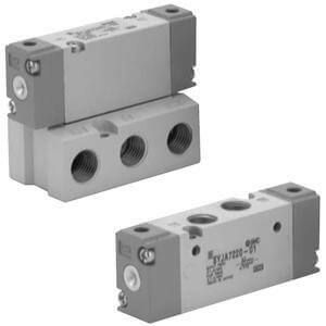 Zawór pneumatyczny monostabilny SMC seria 3/2' G1/8 solo SYJA712-01F