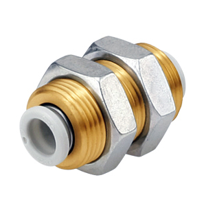 Złączka prosta grodziowe ø 6mm KQ2E06-00A