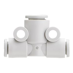 Złączka trójnik redukcyjny T ø 8mm na ø 6mm KQ2T08-06A