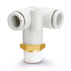 Złączka trójnik redukcyjny Y ø 10mm R3/8 KQ2D10-03AS