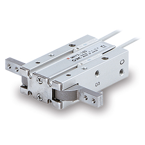 Chwytak 2-szczękowy kątowy mechanizm jarzmowy Ø10mm MHY2-10D