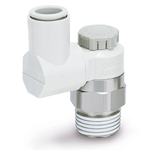 Zawór zwrotno dławiący uniwersalny 8 mm G1/4 AS2301F-G02-08A