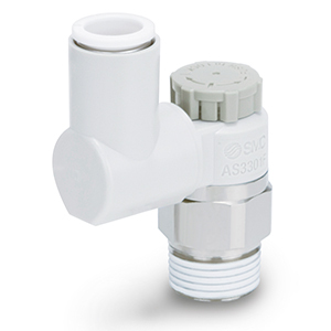 Zawór zwrotno dławiący uniwersalny 8 mm G1/4 AS2311FG-G02-08A