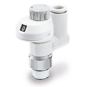 Zawór zwrotno dławiący uniwersalny 8 mm G3/8 AS3301FS1-G03-08