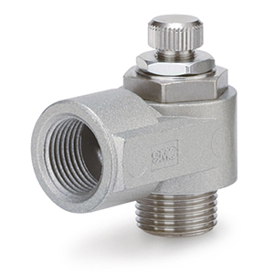 Zawór zwrotno dławiący kątowy 4 mm G1/2 AS4210-F04-S