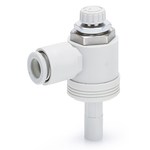 Zawór zwrotno dławiący wtykowy 4 mm AS1000P-04-04