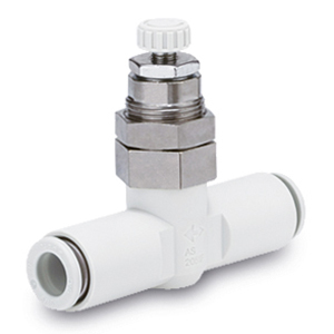 Zawór zwrotno dławiący montaż tablicowy przewodowy 12 mm  AS3001F-12-3