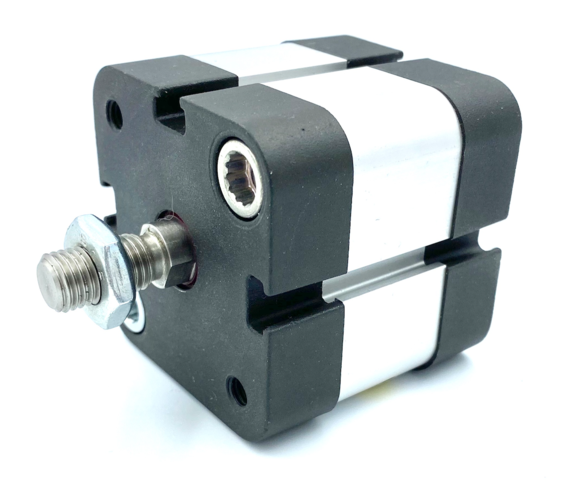 siłownik kompaktowy podwójnego działania Ø80 skok 100mm P1PS080DS8G0100